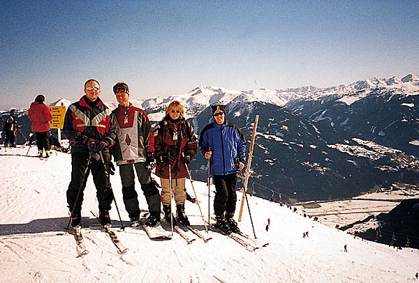 Skiurlaub im Zillertal, Februar 2000 - Bild 6